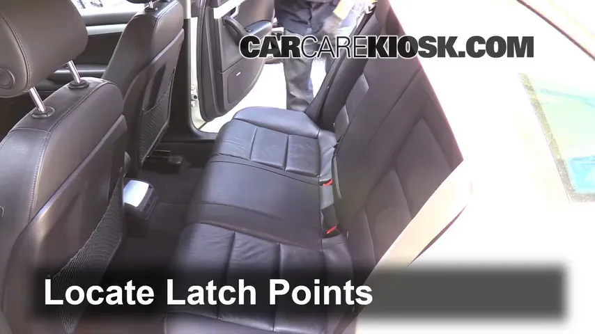 2006 Audi A4 Quattro 2.0L 4 Cyl. Turbo Car Seats Install
